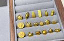 周六福 黄金999元宝金条小金豆爱心赏金玩咖投资金 计价 千纸鹤 - 1g 实拍图