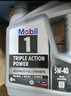 美孚（Mobil）全合成汽机油5W-40 SP级4L美孚1号极光银汽车保养京东养车自营 实拍图