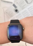 Apple/苹果 Watch S11 智能手表GPS款42毫米深空灰色铝金属表壳黑色运动型表带S/M MEUG4CH/B情人节 实拍图