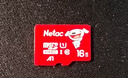 朗科（Netac）＆JOY联名款 16GB TF(MicroSD)存储卡 U1 C10 A1 P500系列 读速98MB/s 行车记录仪＆监控摄像 实拍图