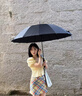 C'mon 加大雨伞长柄伞双人超大男士商务雨伞大号防风伞 直杆伞黑色 实拍图