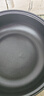 牧利派电炒锅炒菜电煮锅电火锅多功能家用电热锅多用途锅不粘锅一锅多用蒸煮煎炒一体锅小家电料理锅插电 雅黑色-电炒锅不粘锅 带木铲【配加长电线】 特厚款4.5升 智能款-无蒸笼 3-5人 实拍图