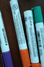 施德楼（STAEDTLER）德国原装进口 防干白板笔 可擦 彩色白板笔 办公家用 细头 儿童白板笔351套装  会议教学用 6色各一支 实拍图