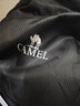 骆驼（CAMEL）轻便双肩背包男纯色折叠包户外休闲旅行登山包女 133DB02006 黑色 实拍图