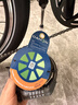 大行（DAHON）自行车锁五位密码锁通用公路车山地车锁防盗自行车锁 黑色【带锁架】 实拍图