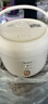 美的（Midea）【价保618】电饭煲家用2L小型1-2人宿舍一人食小米粥煲汤蒸饭上蒸下煮一键煮饭智能保温电锅JA205 实拍图