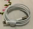 苹果充电线快充数据线MFi认证不弹窗USB转Lightning适用iPhone14/13/12/11手机平板ipad白色1米单条装高速充电安全耐用 实拍图
