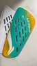 李宁（LI-NING）足球护腿板儿童成人护板护小腿比赛训练男士专业护具装备荧光绿M 实拍图