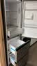 海尔（Haier）「真省电」310L三门冰箱抗菌净味一级能效风冷无霜BCD-310WGHD3E7WV(银)国家补贴 实拍图