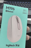罗技（Logitech）M196 无线蓝牙鼠标 办公鼠标 笔记本商务办公家用 小巧便携 对称手型 玫瑰粉 实拍图