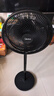美的（Midea）【超级单品】七叶轻音立式电风扇家用柔风落地扇台式桌面小型风扇大风量节能摇头宿舍电扇 SAF30AB 实拍图