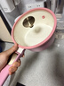 卡罗特奶锅辅食锅婴儿宝宝蒸煮一体陶瓷小汤锅不粘锅家用泡面18cm 实拍图