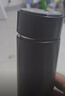 炊大皇保温杯 316L医用级不锈钢茶水分离商务便携智能保温杯 黑色 490ml 实拍图