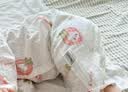 爱贝迪拉短袖夏季连体衣婴儿睡衣薄款新生婴幼儿空调服外出男女宝宝 （长袖无骨小凉衣）贝丽莓兔 80cm 【建议15—20斤】 实拍图