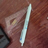 uni三菱 按制圆珠笔金属笔握原子笔 低重心办公商务用中油笔 SXN-1003-38 0.38mm 薄荷绿杆 实拍图