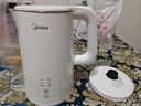 美的（Midea）电水壶热水壶 304/316L不锈钢 家用电热水壶 无缝内胆双层防烫便携式控温烧水壶养生开水壶 1.5L MK-SH15X301 实拍图