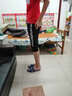 阿尼三冰丝七分裤男夏季新款青少年韩版潮流裤子男士薄款运动休闲裤短裤 01款黑色 XL 实拍图