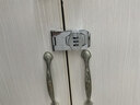 迪普尔柜门锁扣密码锁免打孔冰箱锁防盗抽屉锁双开柜子文件柜插销锁具 实拍图