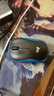 罗技（Logitech）M185鼠标 无线鼠标 办公鼠标 对称鼠标 黑色蓝边 带无线2.4G接收器 实拍图