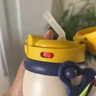 babycare儿童水杯6个月以上宝宝霸王龙不锈钢保温杯上学450ml-新旧款混发 实拍图