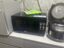 格兰仕（Galanz）变频微波炉烤箱一体机光波炉900瓦大功率速热家用23L大容量平板易清洁省电一级能效智能菜单烧烤 2026新升级彩膜BM1(S2) 实拍图