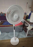 美的（Midea）【幸运草安睡1S】一级能效直流变频声控电风扇家用遥控卧室静音落地扇台式桌面抗菌大风力转页扇 实拍图