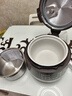 美的（Midea）【价保618】有钛0氟青瓷电压力锅少盐提鲜70kPa高压锅1000W大功率0涂层精钢厚釜电饭煲MY-E5860G 实拍图