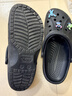 卡骆驰（CROCS）贝雅洞洞鞋男鞋女鞋轻便耐磨一脚蹬拖鞋休闲鞋百搭花园鞋|10126 黑色-001 43 (270mm) 实拍图