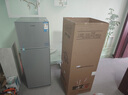 志高（CHIGO）价保618 双门冰箱118升两门宿舍租房小户型家用冷藏冷冻小冰箱节能BCD-118A158JD银色 以旧换新 实拍图