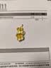 周生生足金绣球花黄金吊坠生生有囍三金饰品不含项链86594P计价 6.51克(含工费240元) 晒单实拍图