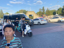 新日（Sunra）电动摩托车 丽曼自营电动车60v5块铅酸电池76km长续航大踏板电动车男女通用代步电瓶车家用电摩绿 实拍图
