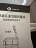 优乐博（ULOP）婴儿床可折叠可移动0-3岁宝宝床多功能婴儿床可升降婴儿拼接床 [蚊帐+置物袋+万向轮]一键折叠床标准款 婴儿用品实用新生儿见面礼物便携折叠婴儿床 实拍图