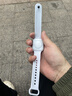 非智能手表 高颜值LED手表时尚学生科技感超强夜光数字个性运动 太空白 实拍图
