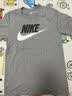 耐克(NIKE)男短袖T恤 纯棉 运动休闲 经典简约AR5005-063调暗灰M 实拍图