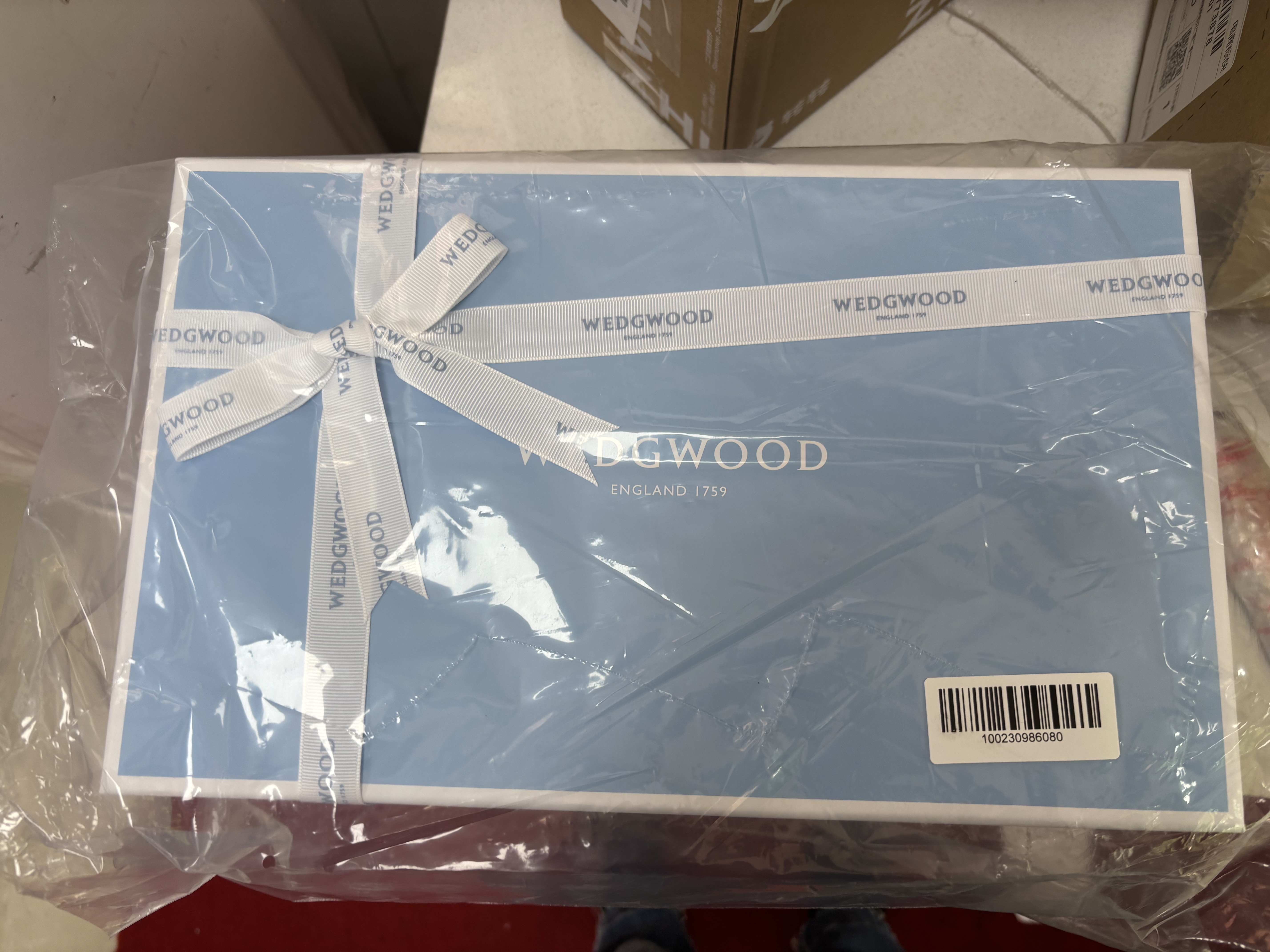 Wedgwood结婚礼物欢愉假日蓝色+树莓2杯2碟咖啡杯碟高颜值水杯茶杯 实拍图