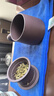 君礼轩紫砂杯套装宜兴手工茶杯带过滤茶水分离四件套礼盒装君子杯420ml 实拍图