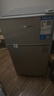 华宝小冰箱小型家用出租房用冷藏冷冻两用一级能效节能省电迷你宿舍寝室办公室二门电冰箱 【店长推荐】58L银色【一级能效】 实拍图