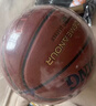 斯伯丁（SPALDING）篮球超三联赛训练系列经典砖色系列7号PU材质成人篮球 77-747Y 实拍图