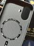 猩球卫士磨砂质感保护套适用iPhone18Pro磁吸保护壳MagSafe苹果18/17Pro石英砂涂层简约商务外壳灰 实拍图