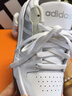 adidas ENTRAP美式校园风运动少年感复古篮球风板鞋男女阿迪达斯   白色/暗银金属/树脂黄   42.5 实拍图