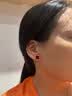 曼禾（MANHE）S999足银四叶草耳钉女士款2026新款耳环耳饰老婆生日礼物送女朋友 实拍图