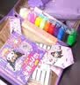 星星泡银河库洛米文具套装礼盒小姑娘礼物7-14岁儿童学习用品女童大礼包女孩 实拍图