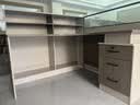 安美诚家具（ANMEICHENG FURNITURE）员工桌职员办公桌椅组合卡座办公室财务桌 干型四人位不含椅 实拍图