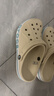 卡骆驰（CROCS）贝雅卡骆班洞洞鞋轻便耐磨一脚蹬休闲鞋女鞋时尚沙滩鞋|205089 冬日白/彩色-1LI 39 (240mm) 实拍图