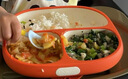 世喜宝宝硅胶餐盘婴儿分格儿童餐盘吸盘一体自主进食吃饭辅食餐具学生 实拍图