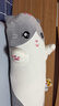 熊猫熊猫咪抱枕玩偶毛绒玩具女孩公仔大号布娃娃儿童毕业礼物送同学生日礼物女生陪睡觉抱枕夹腿长条成人1.1m 实拍图