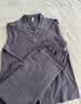 海澜之家（HLA）海澜之家男士睡衣男款纯棉2026新款A类100%纯棉15A抗菌家居服套装 2026年新款A类100%纯棉15A抗菌防螨-深灰 XL /175(体重130-150斤) 实拍图