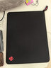 CHERRY樱桃 鼠标垫中号 办公桌垫 键盘垫 游戏鼠标垫 高密纤维顺滑鼠标垫 黑色细面 360*280*4mm 实拍图