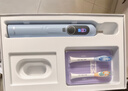 舒客大屏扫振电动牙刷 G5 Pro+冰川蓝漏刷提醒深度清洁成人送男友女友生日情人节520礼物牙刷 实拍图