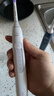 飞利浦（PHILIPS）毕雯珺推荐声波电动牙刷钻石3系 5倍洁齿5种模式 刷头*2 520情人节礼物送男生女友HX5181/01白 实拍图